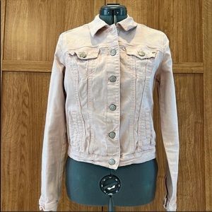 Light Pink Denim Jacket